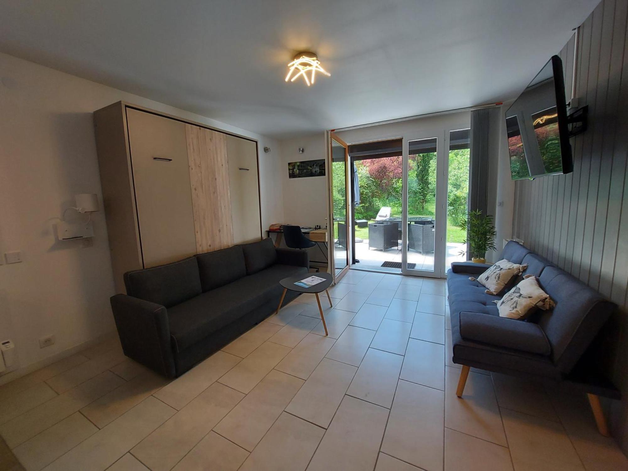 Rare, Cosy Studio Terrasse Au Coeur De St-Jorioz سان جوريوز المظهر الخارجي الصورة